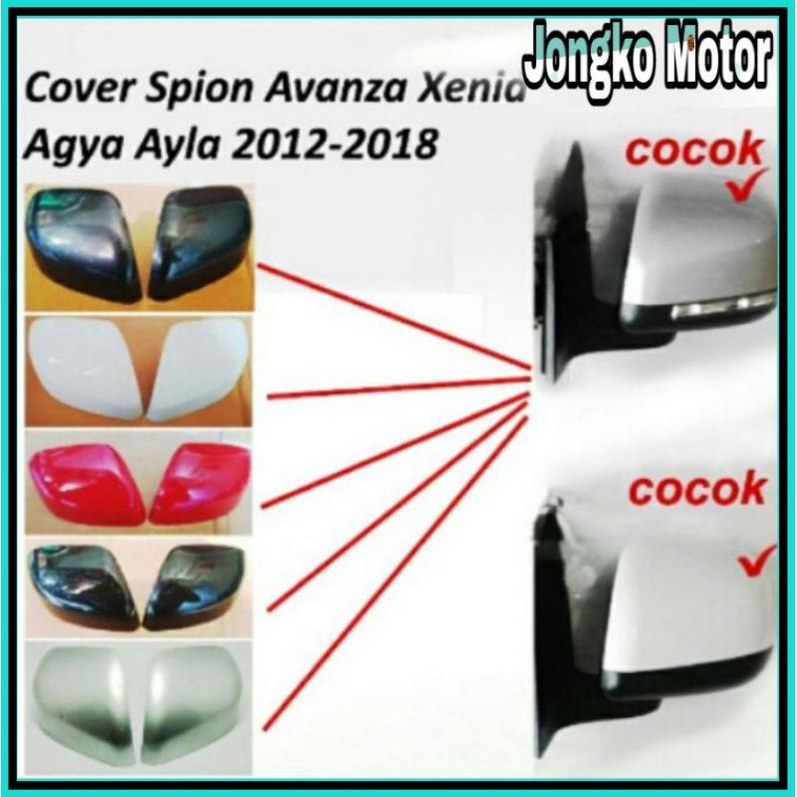 COVER Spion Mobil Toyota All new Avanza Xenia Agya Ayla 2012 2013 2014