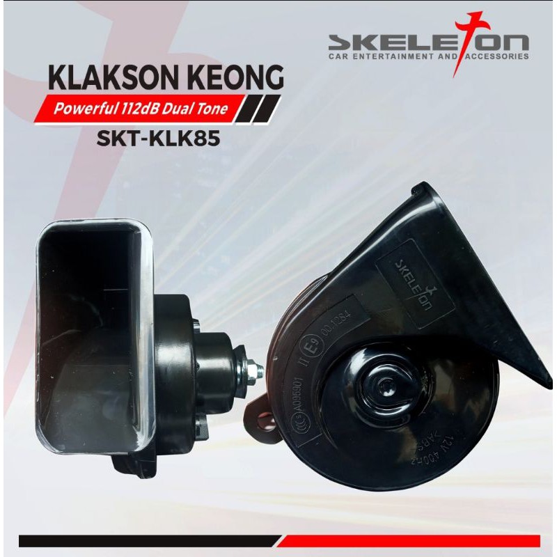 Skeleton Snail Horn - Klakson Keong Skeleton SKT - KLK85