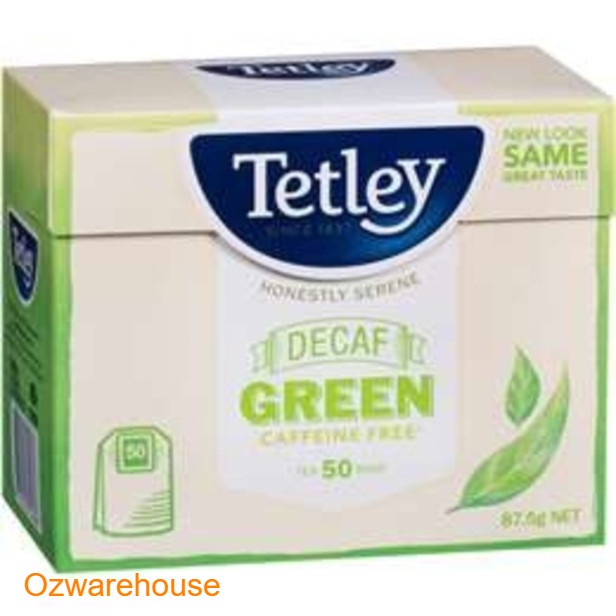 

Tetley Decaffeinated Green Tea Bags 50 pack