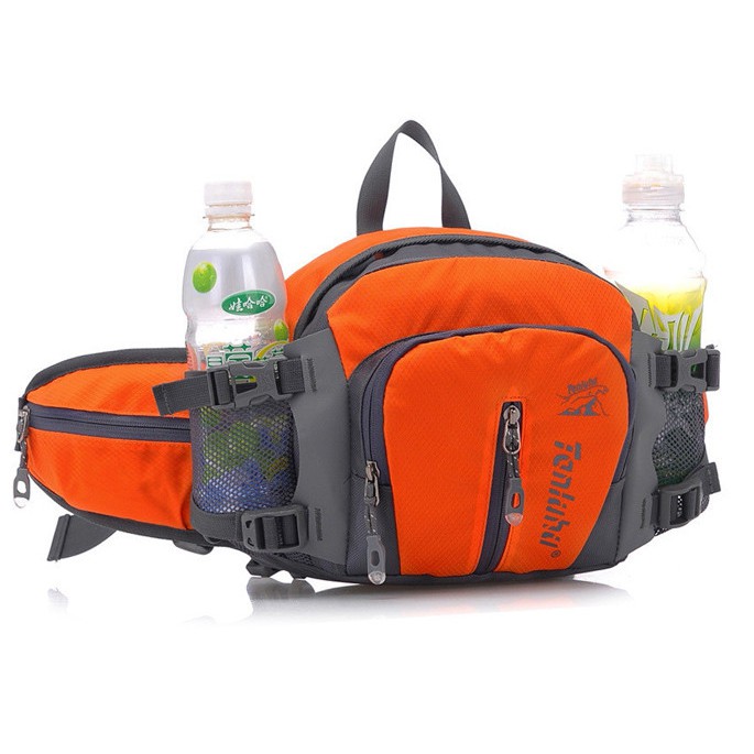Tanluhu Tas Pinggang Model Bladder Travelling Outdoor / Hiking / Gunung orange