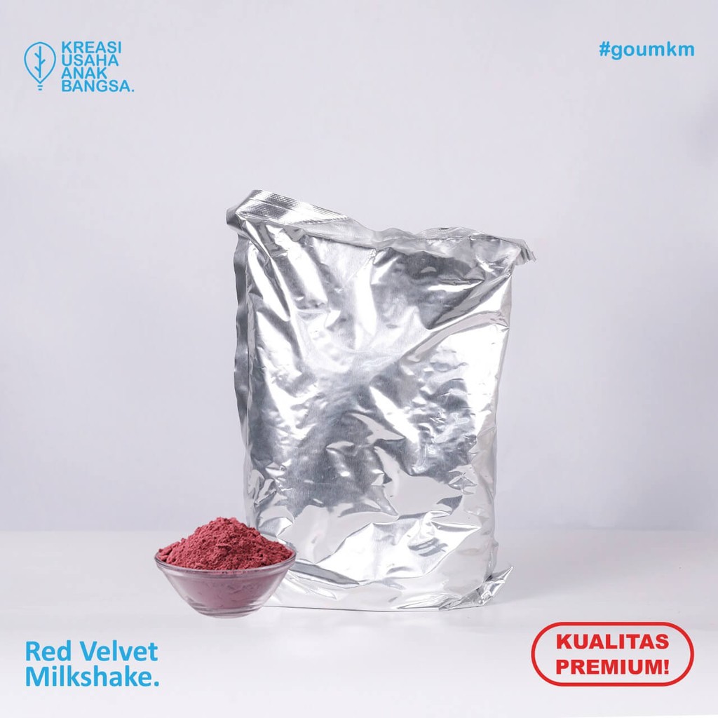 

PREMIUM RED VELVET MILKSHAKE POWDER 1KG