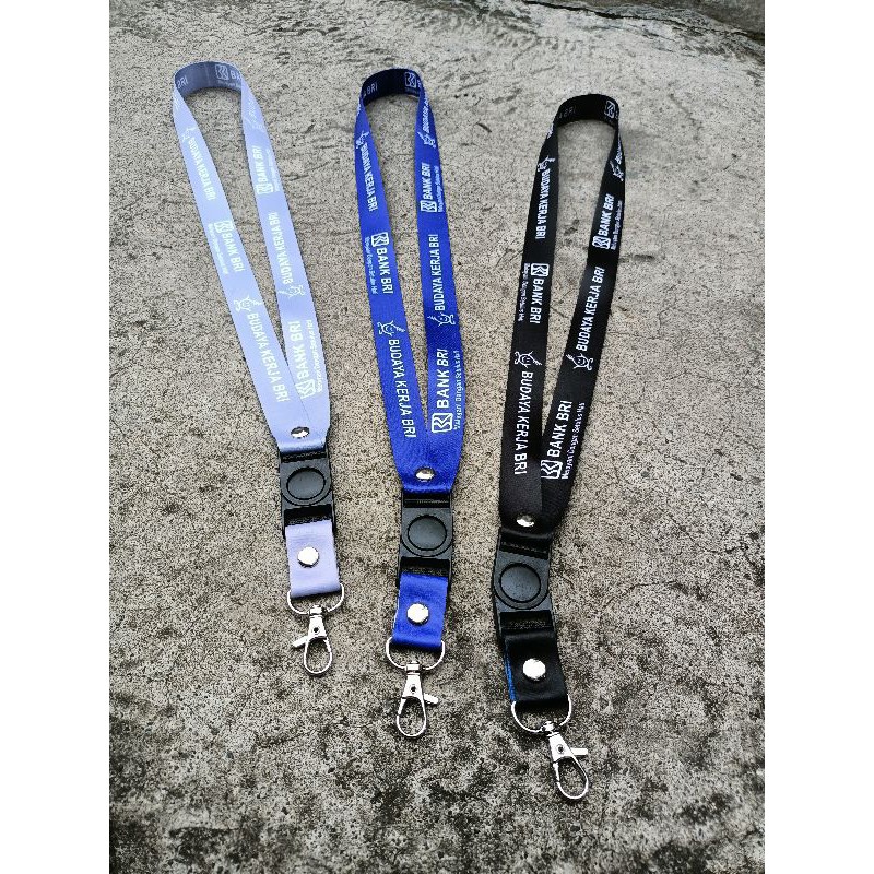 

Tali id card / lanyard BRI BUDAYA KERJA