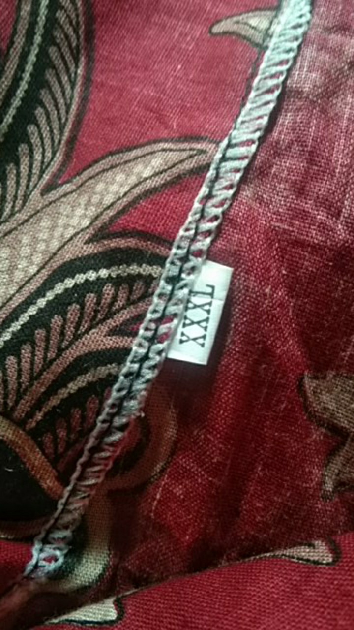 Batik Tunik Shibori Jumputan Terbaru Size S-3l / Hrb026 Yelbor Navbor / Biru Putih