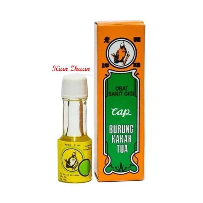 Obat Sakit Gigi Cap Burung Kakak Tua 2ml