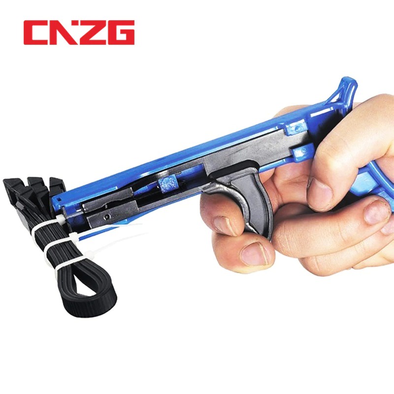 Bisa COD Pistol Pemasang Kabel Tis Cable Ties Gun Fastening Tool - CNZG TG-100