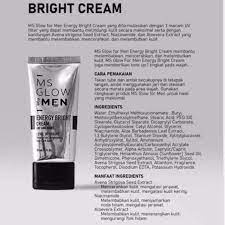 MS GLOW MEN ENERGY BRIGHT CREAM / DAY &amp; NIGHT CREAM PRIA MSGLOW