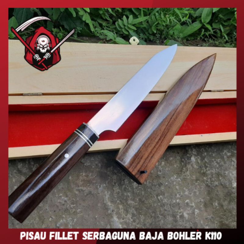 PISAU DAPUR MULTIFUNGSI PISAU FILLET BOHLER K110 SUPER TAJAM