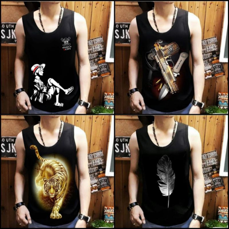 '' EVFER LOVE "/kaos terbaru singlet combad Pria E005/brkualitas harga murah/bisa cod