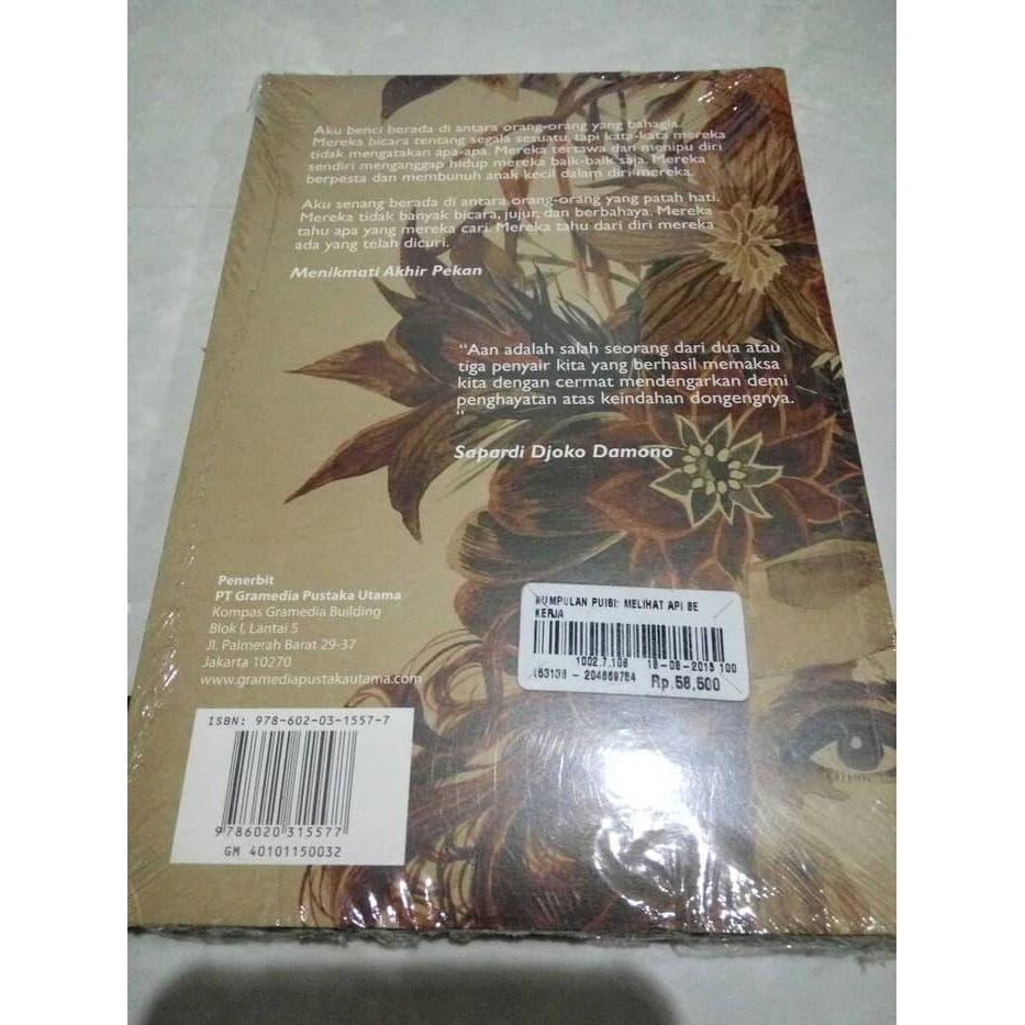 Kumpulan Puisi: Melihat Api Bekerja