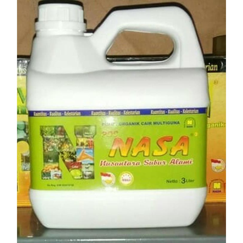 POC NASA Kemasan 3 Ltr Pupuk Cair Multiguna Setara 1 Ton Pupuk Kandang