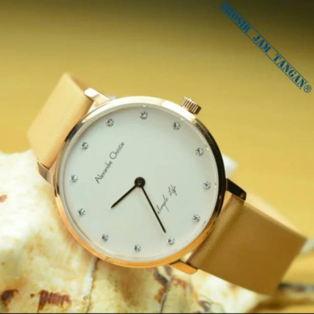 JAM TANGAN WANITA ALEXANDRE CHRISTIE simple life lady gaga