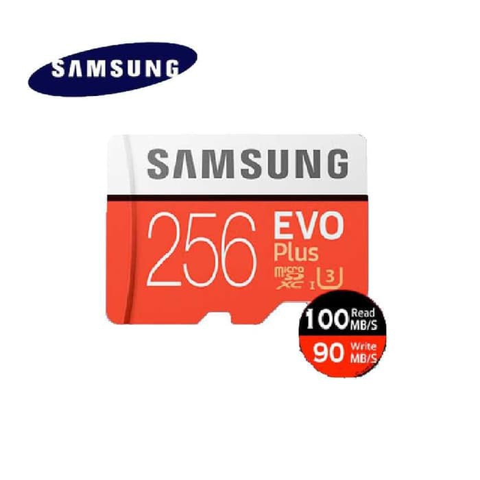 Samsung Evo Plus microSD memory card Garansi Resmi - micro SD 256GB