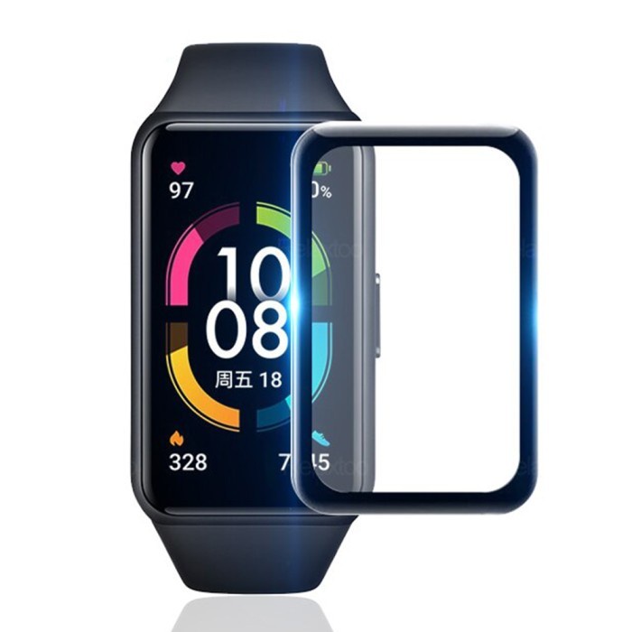 Anti Gores 3D Full Cover Screen Protector Huawei Honor Band 7 / BAND7
