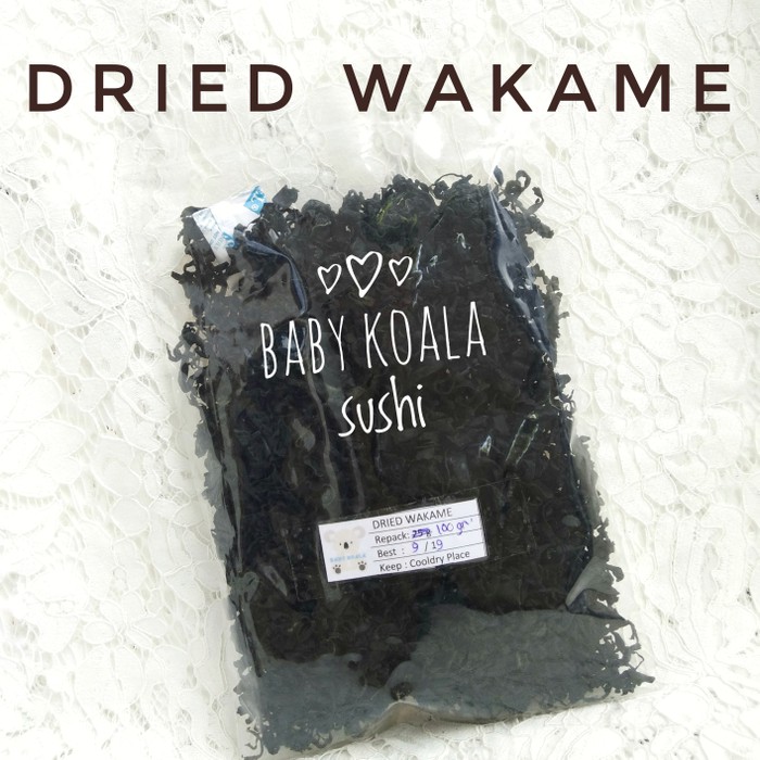 

TERMURAH DRIED WAKAME 100G | JAPAN MIEYOK | RUMPUT LAUT KERING UNTUK SOUP !!!