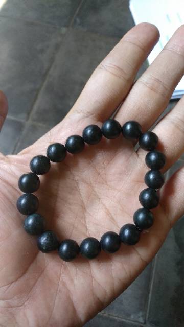 ORIGINAL !!! GELANG GIOK BLACK JADE BATU ASLI ALAMI