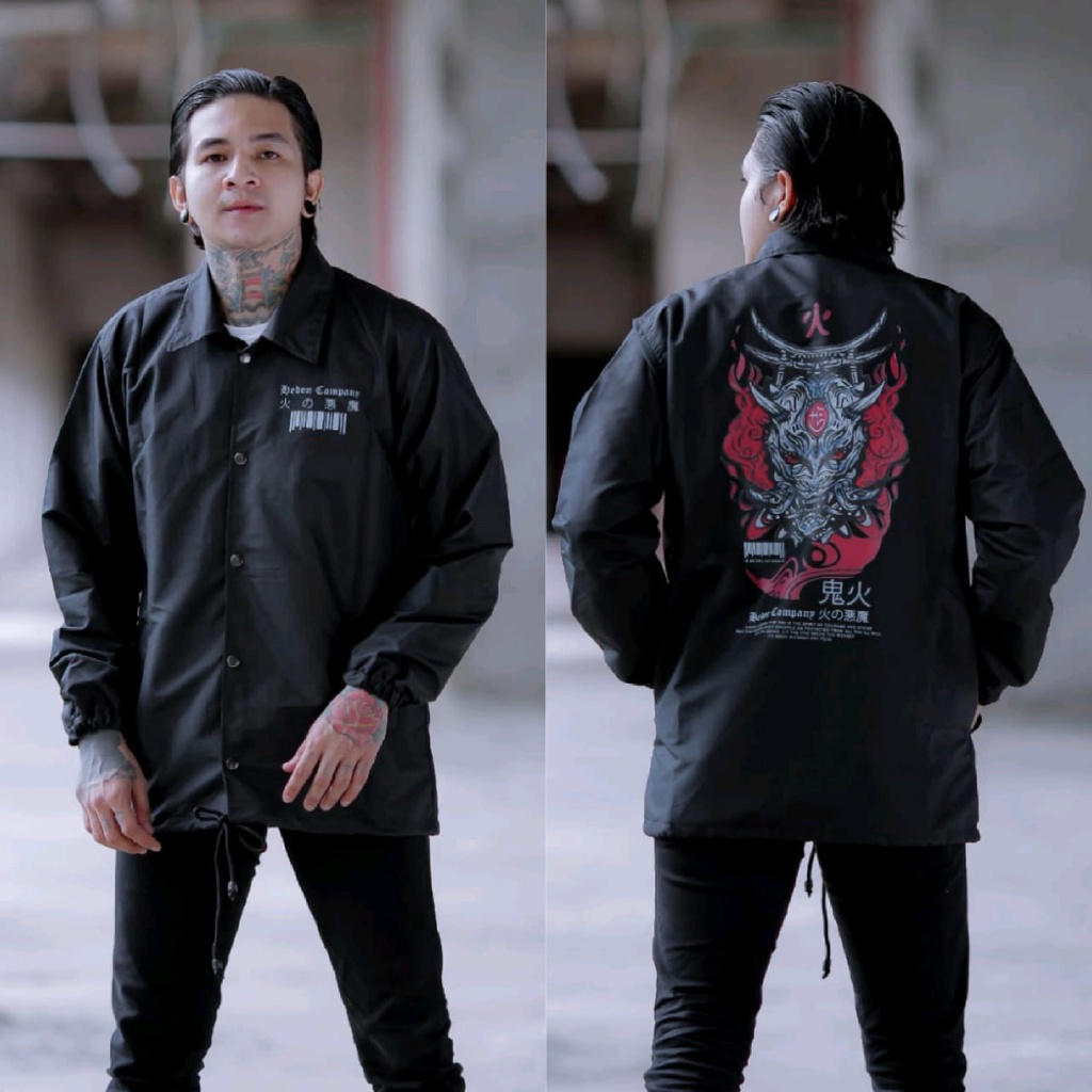 JAKET PRIA - JAKET COACH SALVIO HEXIA - JAKET WINDBREAKER - JAKET PARASUT PRIA - JAKET PARASUT - JAKET COACH ORIGINAL - JAKET COACH ANAK - JAKET COACH PRIA - JAKET COACH WANITA -  JACKET PRIA - JAKET CASUAL - JAKET MOTOR -  JAKET COWOK - JAKET COWO-Hitam ONI