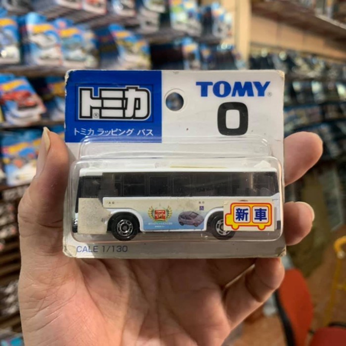 Tomica TOMY O Wrapping Bus - CARD TIDAK MINT