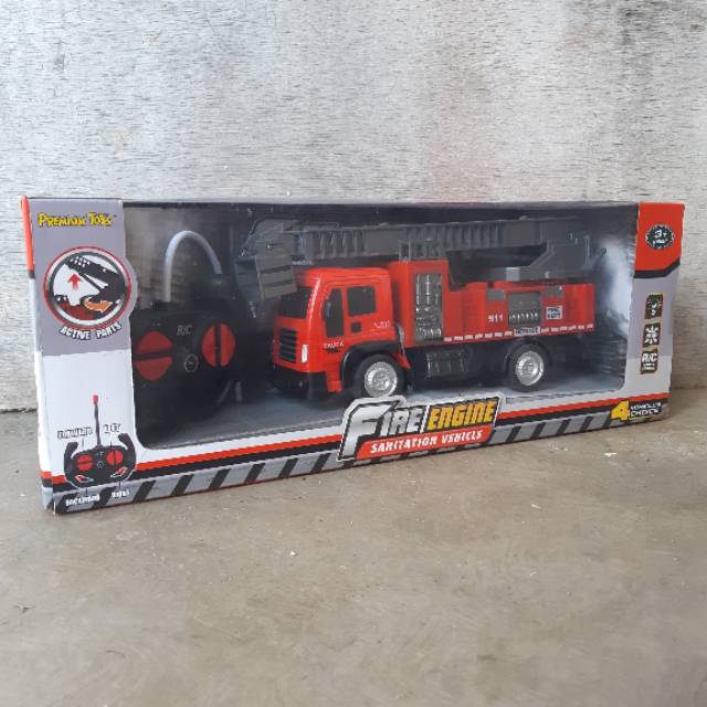 RC Car Truck Pemadam Kebakaran - Mobil Truk Fire Remote Control Damkar