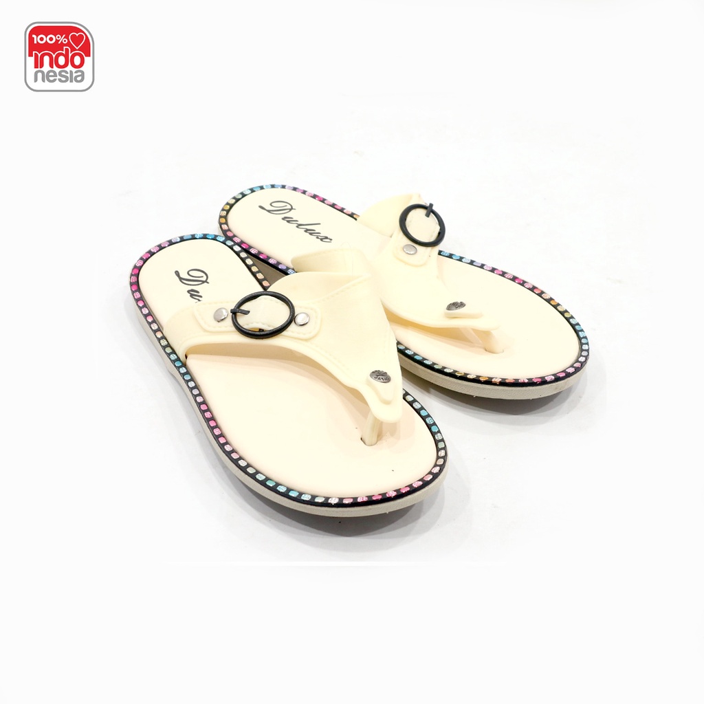 SANDAL JAPIT DEWASA DULUX CEWEK 36-40 RANDOM - SANDAL ANAK MOTIF