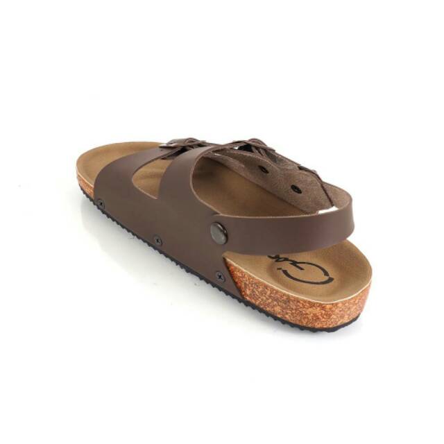 DISC 50% SANDAL KULIT GOODNESS QUIT BROWN