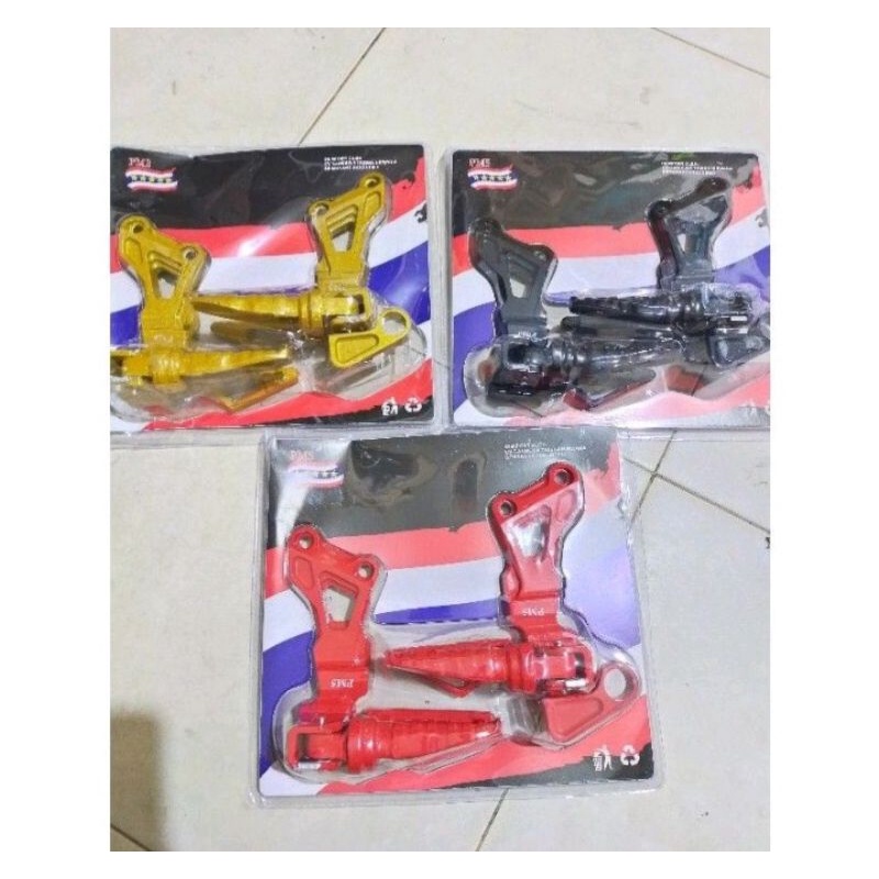 FOOT STEP BELAKANG CNC STEP GANTUNG BABET CNC SATRIA FU VIXION OLD NEW JUPITER MX KING DILL