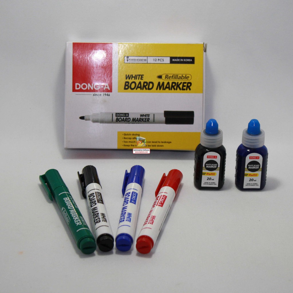 

Tinta Spidol/ White Board Marker Dong a / Korea