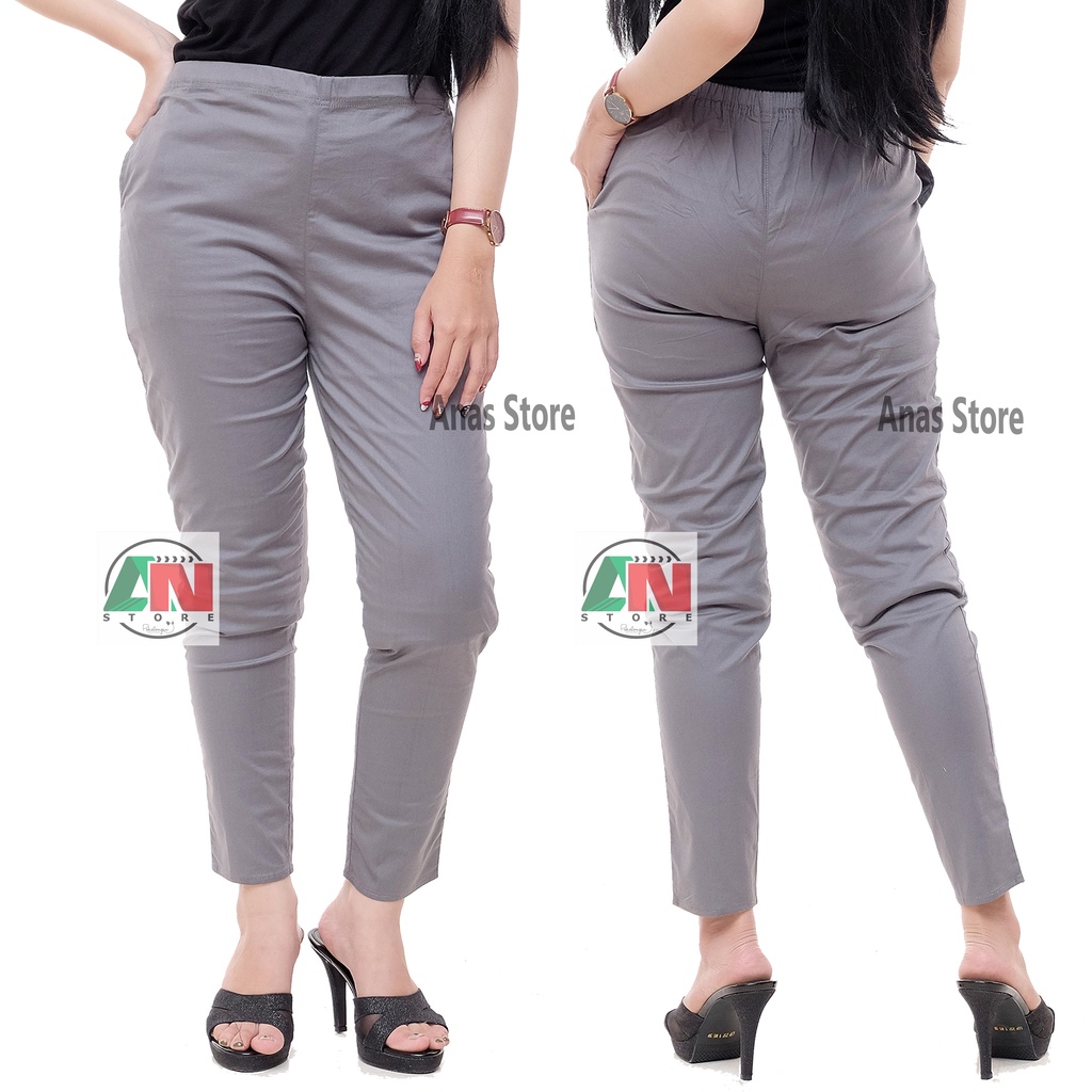 CELANA KATUN ANTI BEGAH, CELANA KATUN STRETCH UKURAN STANDAR / COTTON PANTS