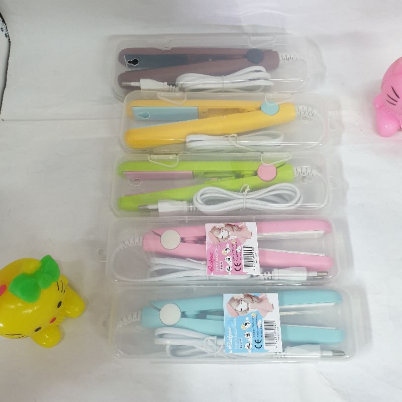 Catok Rambut mini Listrik Ls 228a Hair straightener Murah