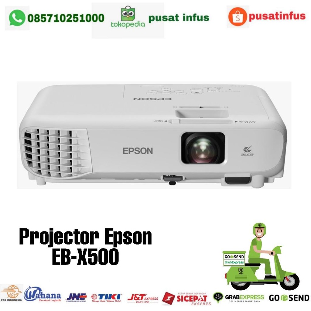 Projector Epson EB-X500 Projektor Proyektor EBX500 X500 XGA