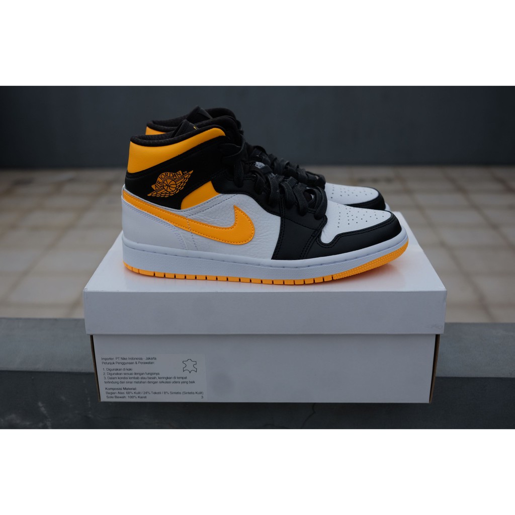 WOMEN'S AIR JORDAN 1 MID SE LASER ORANGE 40