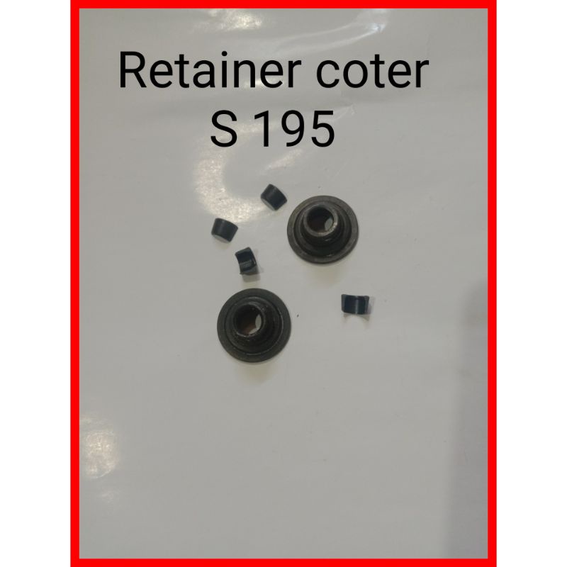 Retainer + Cotter / kancing klep S 195 / S 1110 / S 1115 Dongfeng