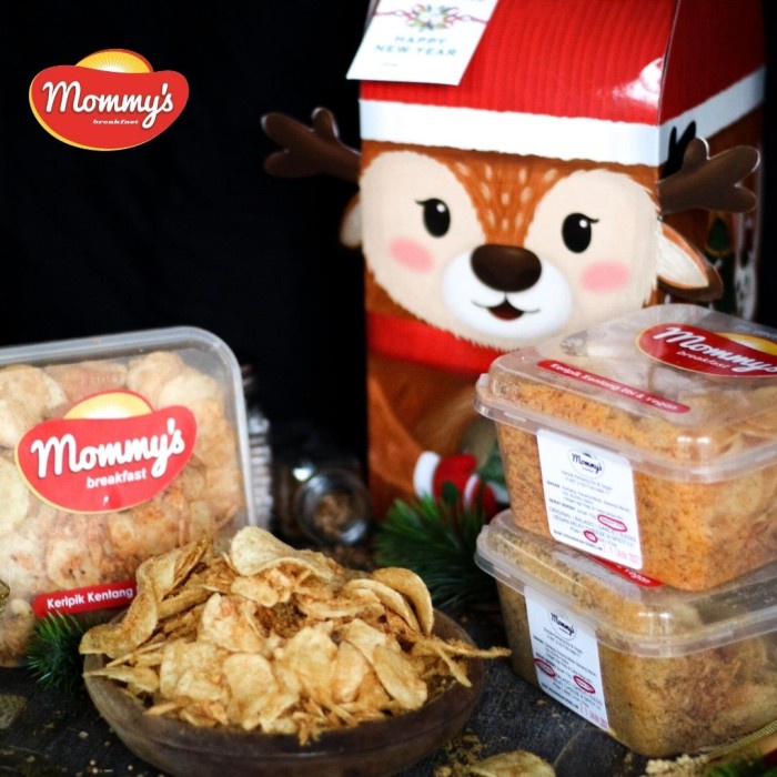 

Christmas Hampers Mommy's Breakfast Keripik Kentang Mede Ebi N Veggie