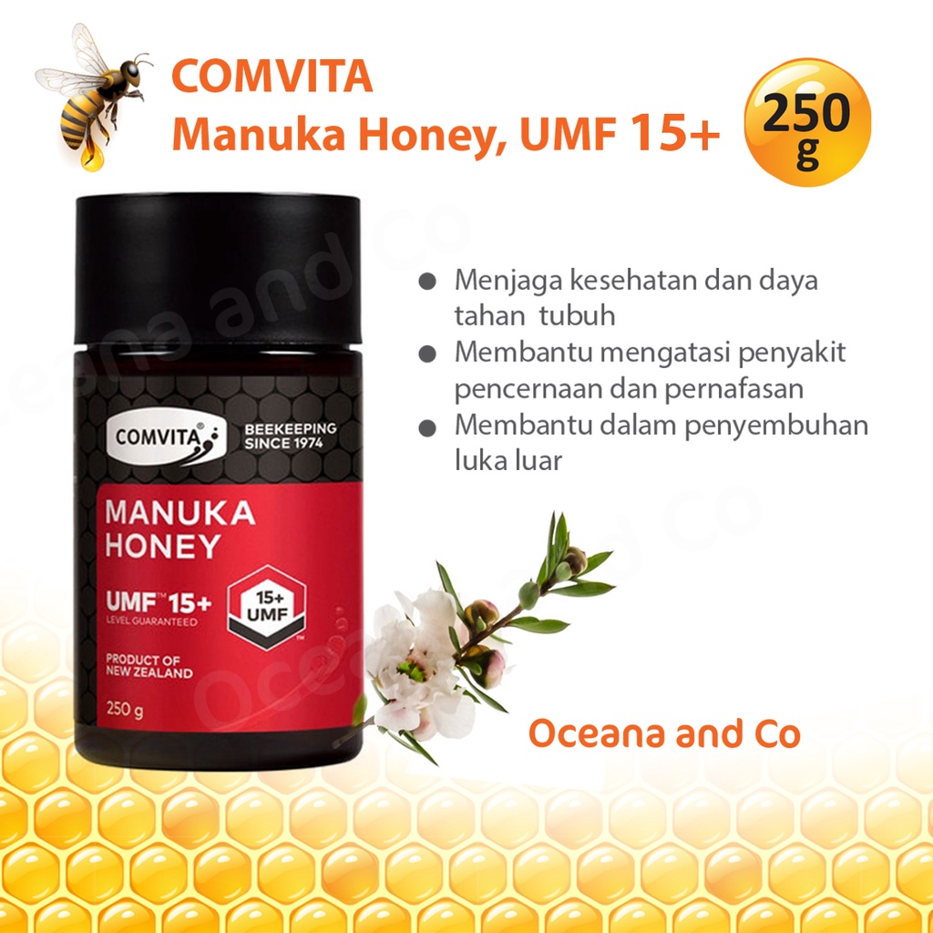 Comvita manuka honey madu umf 15+ 250gr