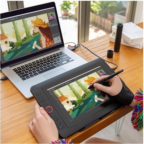 XP-Pen Artist 12 Pro Interaktif Pen Display Tablet Alat Desain Grafis