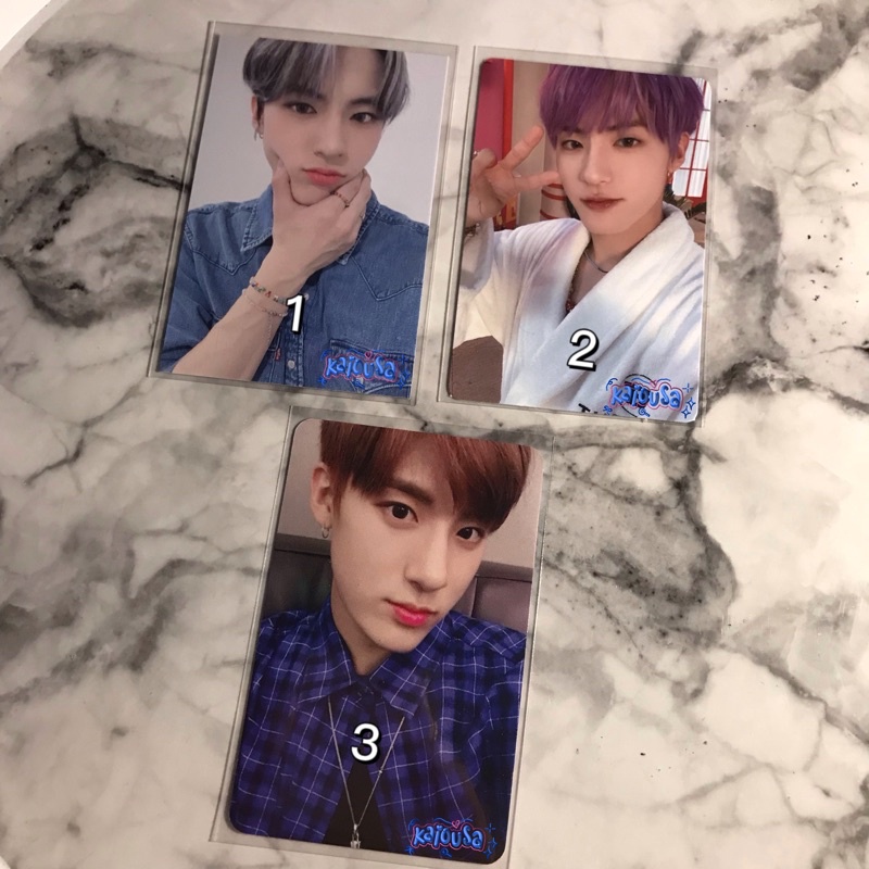 (read description) aab eric trading card tc denim mmt thrill ride tr the sphere real photocard pc th