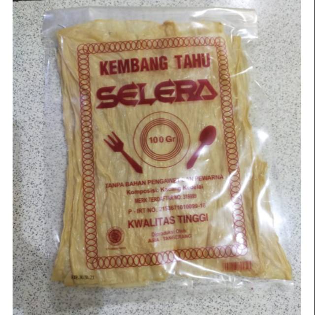 

Kembang Tahu SELERA cap Sendok dan Garpu 100gram