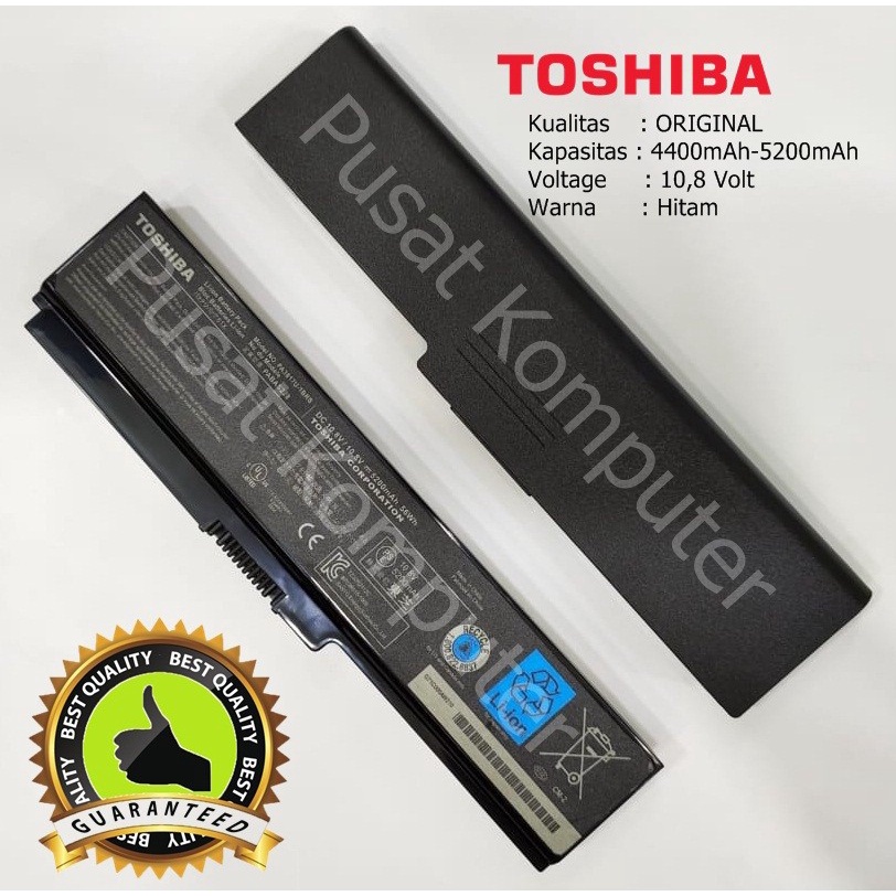 Baterai batre Original Toshiba Satellite L730 L735 L740 L745 L770 L755 PA3817 3817