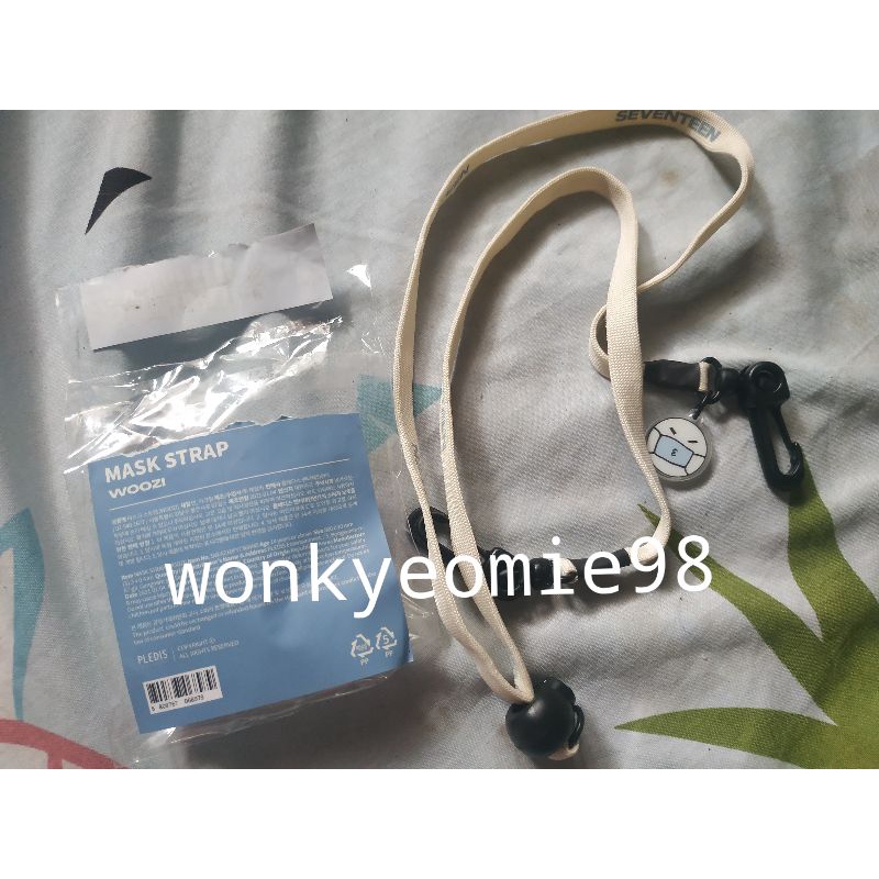 Strap Mask Woozi Seventeen Incomplete Online Concert