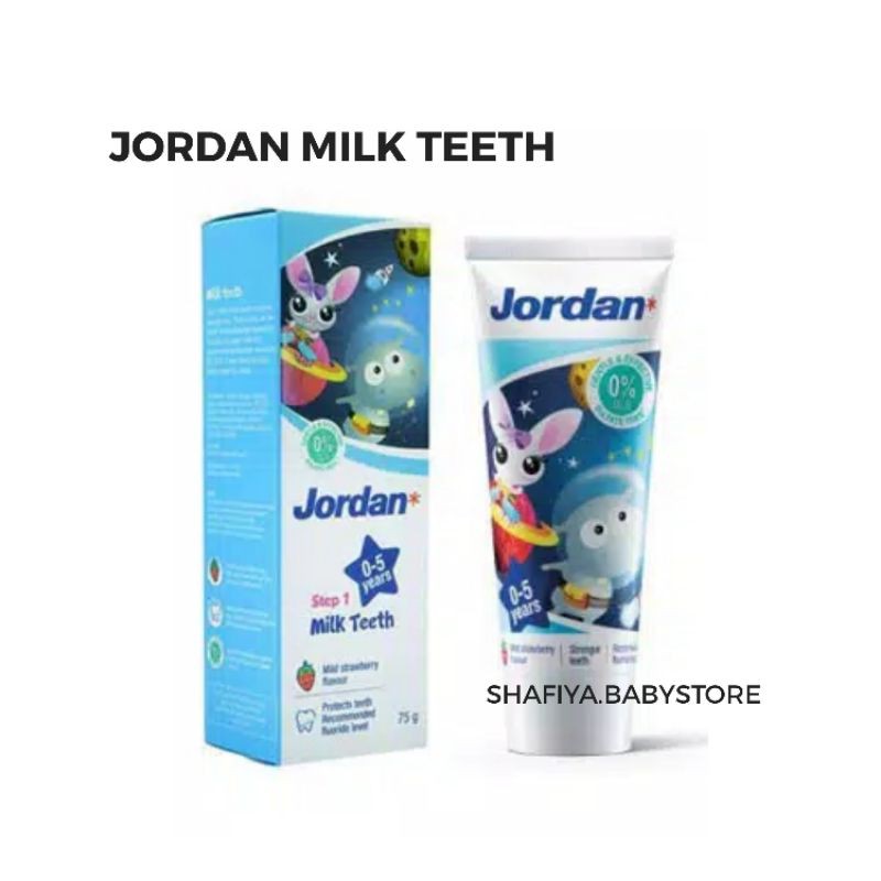 Jordan Pasta Gigi Step 1 / Step 2 Jordan ToothPaste