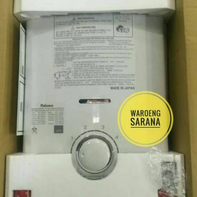 Water Heater Gas Paloma Ph5rx Pemanas Air Gas Paloma Ph 5 Rx Water Heater Paloma Shopee Indonesia