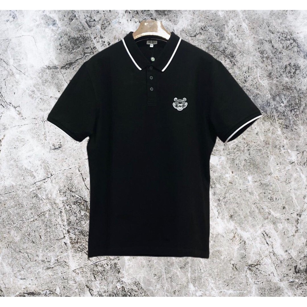  KENZO  POLO TEE POLO KENZO  TIGER LOGO KAOS  KERA PRIA 