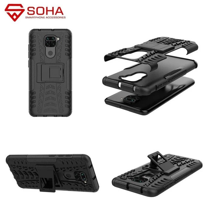 Xiaomi Note 9 - Rugged Armor Stand / Hybrid / Dazzle Cover / Shock