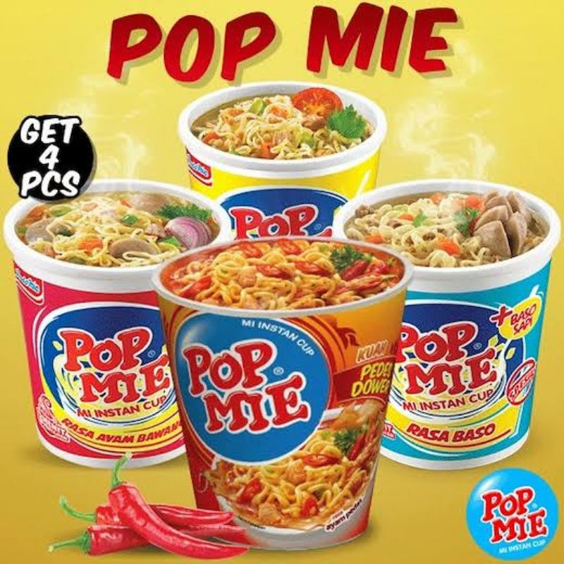 

Pop Mie Mie Instant Cup Multi Varian