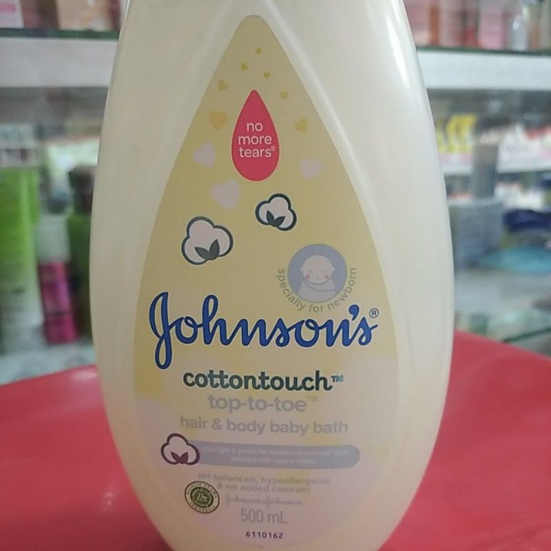johnson's cottontouch top-to-toe 500 ml