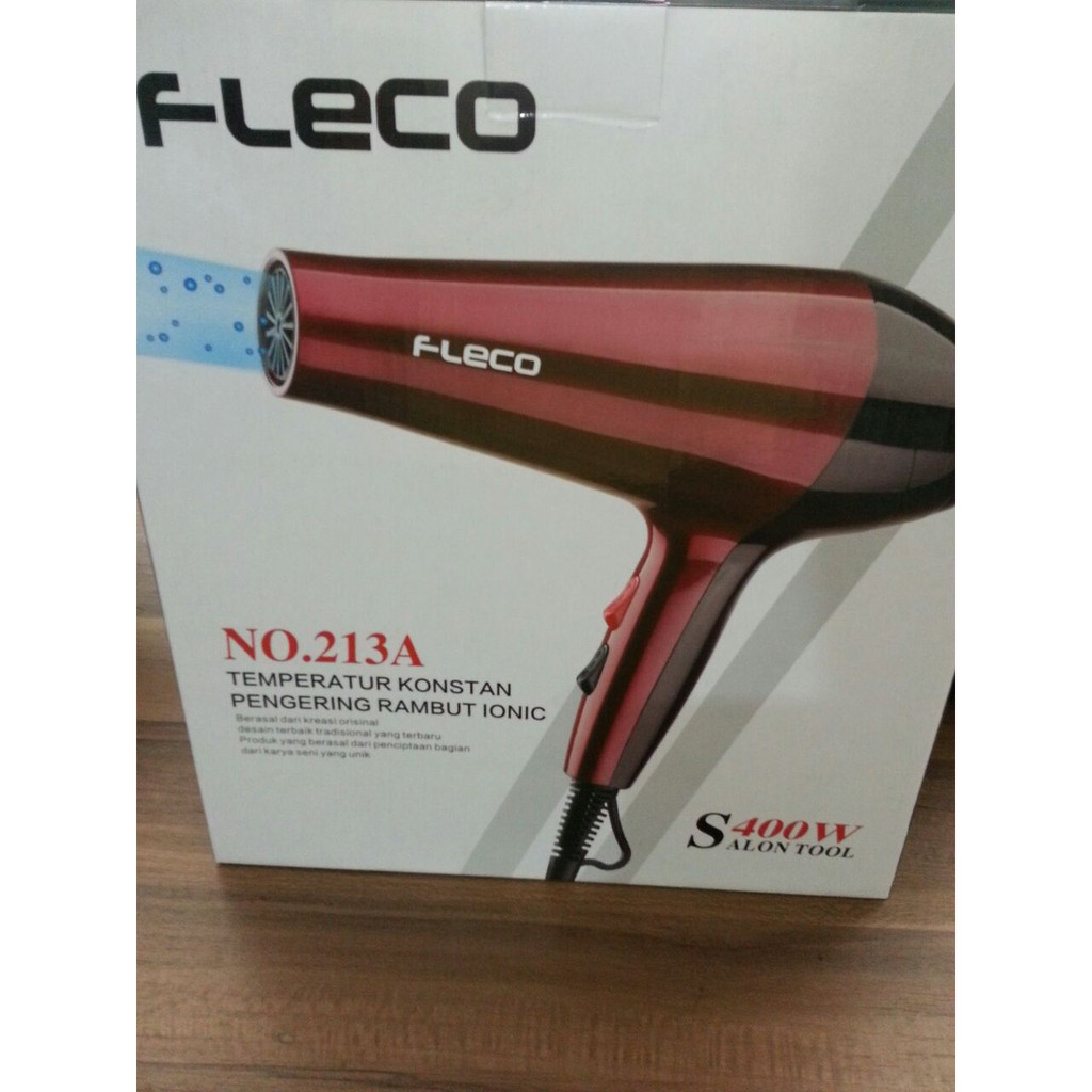 Fleco Hair Dryer / Pengering Rambut Ionic Salon 400w 213