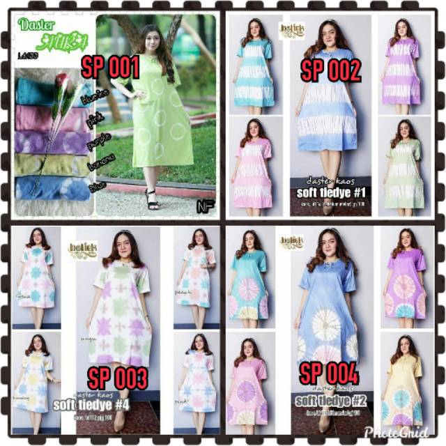 Daster kaos murah - Baju Tidur Wanita - Bahan Rayon adem dan Halus - Daster Manohara