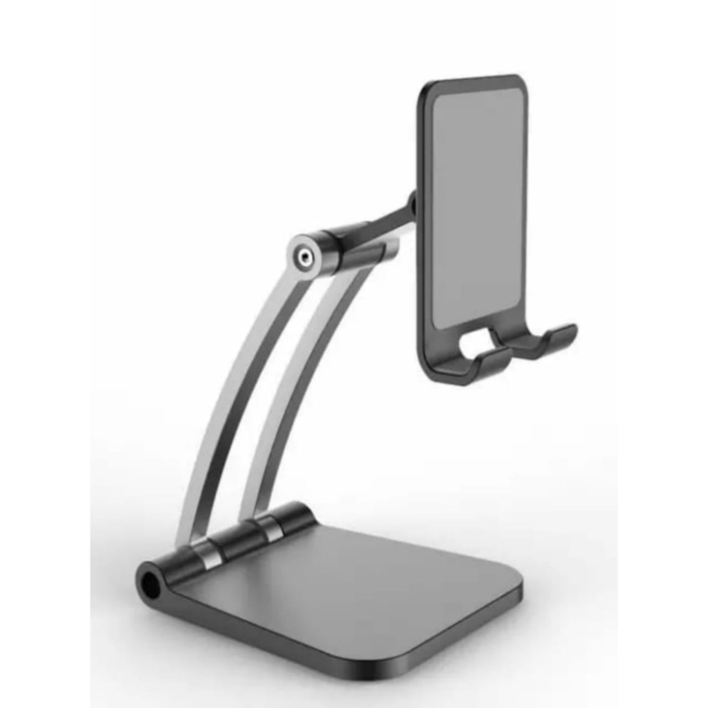 FOLDING MOBILE PHONE DESKTOP STAND Kode Q-009 / Dudukan HP / Holder HP Full Stainless