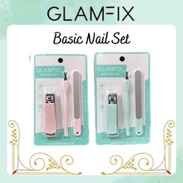 [PREMIUM] [SET GUNTING KUKU] Glamfix Glam Fix Basic Nail Set | Set Gunting Kuku_Cerianti