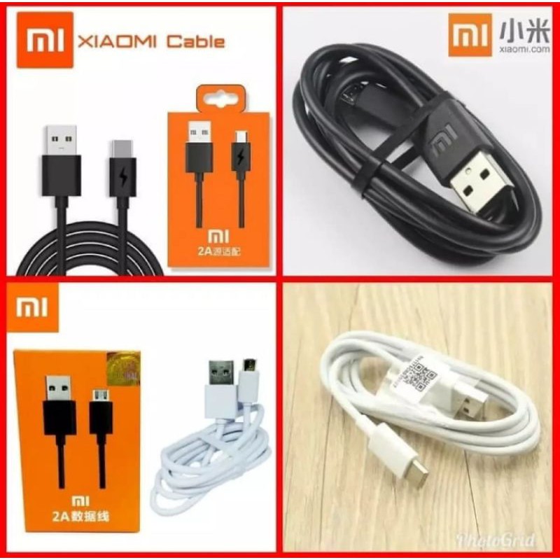 Kabel Data Cable Cassan XiaoMi Redmi 4X /5A/5 plus/5 Micro Usb Fast charging