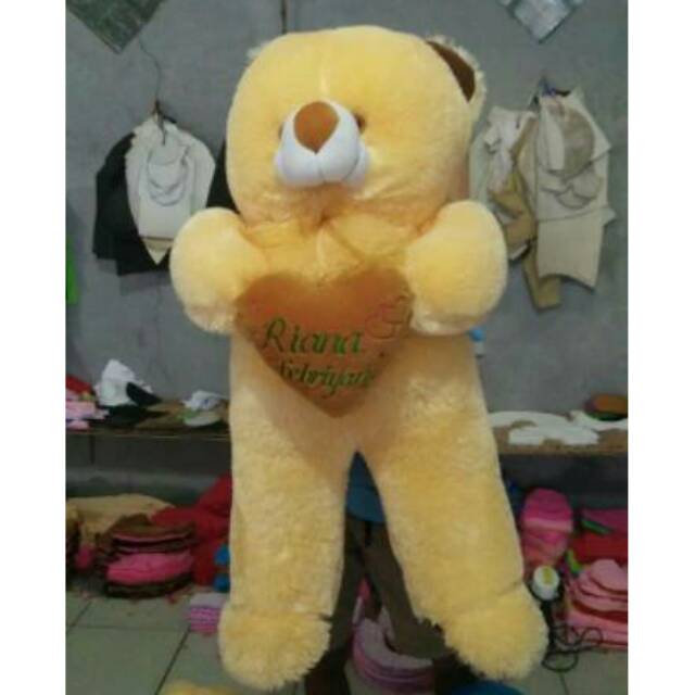 Boneka TEDDY BEAR/ PANDA 1 METER JUMBO BESAR